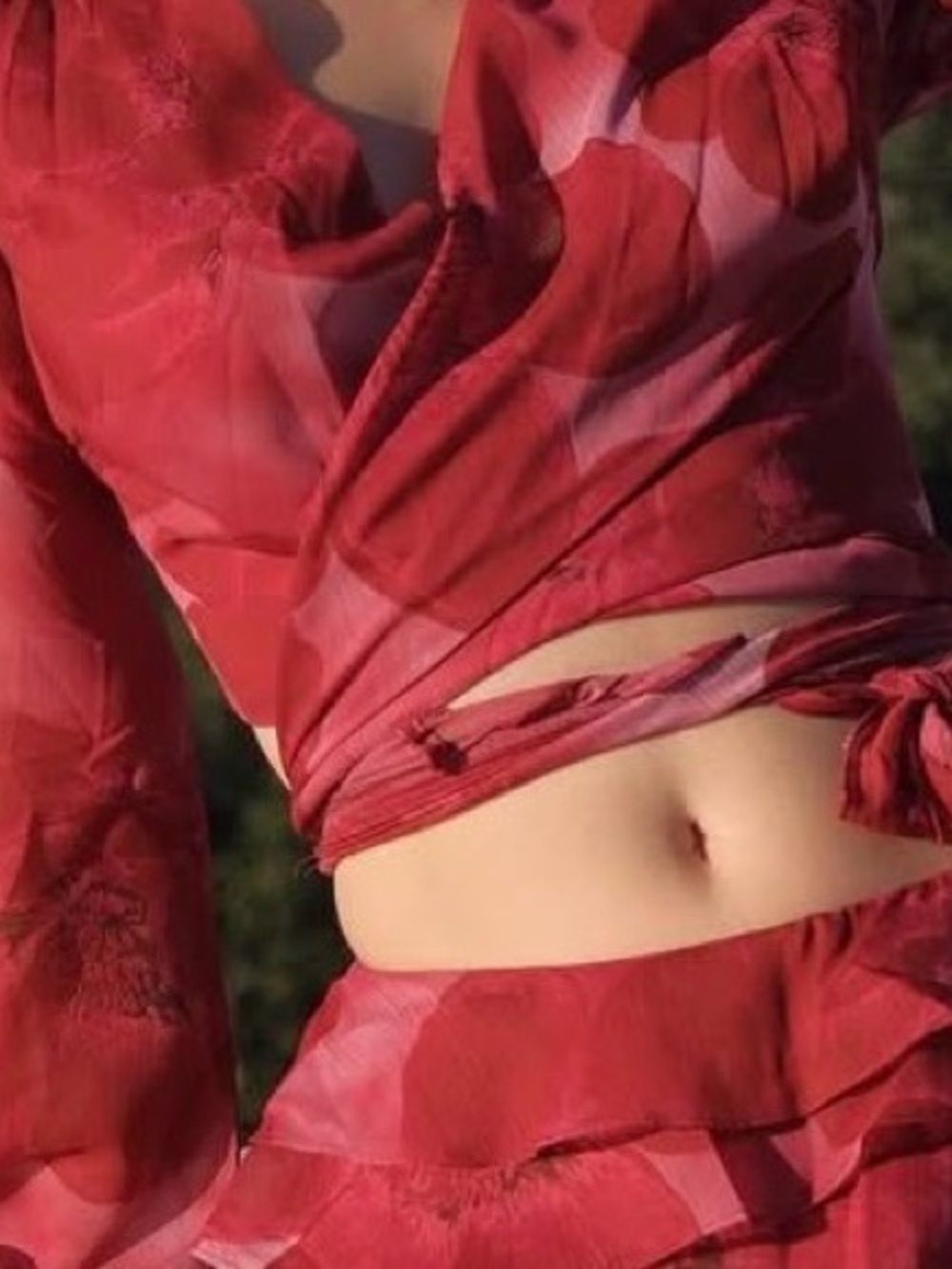 Fashion Nova Ex Girlfriend Vibes Top - Burgundy - Picture 5 of 6